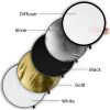 Светоотражатель 5 в 1 (Diffuser, white, black, silver, gold) 80 см
