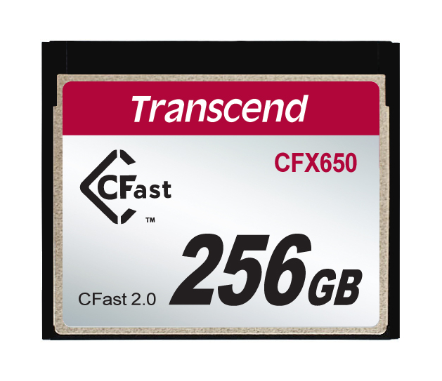   Transcend CFX650 CFast 2.0 256Gb (510/370 Mb/s)