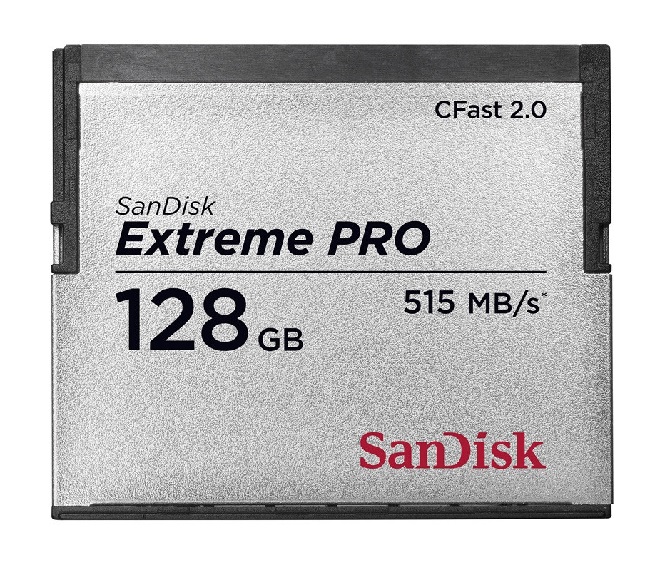   Sandisk Extreme Pro 128GB Compact Flash  Cfast 2.0
