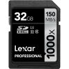 Карта памяти Lexar 32GB 1000x 150MB/s SDXC Card UHS-II U3 4K