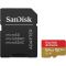   Sandisk Extreme microSDXC 64Gb UHS-I U3 V30 A1 + ADP (100/60 MB/s), SDSQXAF-064G-GN6MA