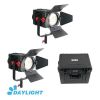 CAME-TV Boltzen 150w Travel Kits Fresnel Focusable LED Daylight 46800 Lux@1m