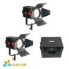 CAME-TV Boltzen 150w Travel Kits Fresnel Focusable LED Bi-Color 30900 Lux@1m