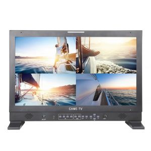 CAME-TV Portable 4K 24 Inch HDMI SDI Multi-view Monitor with Hard Case
